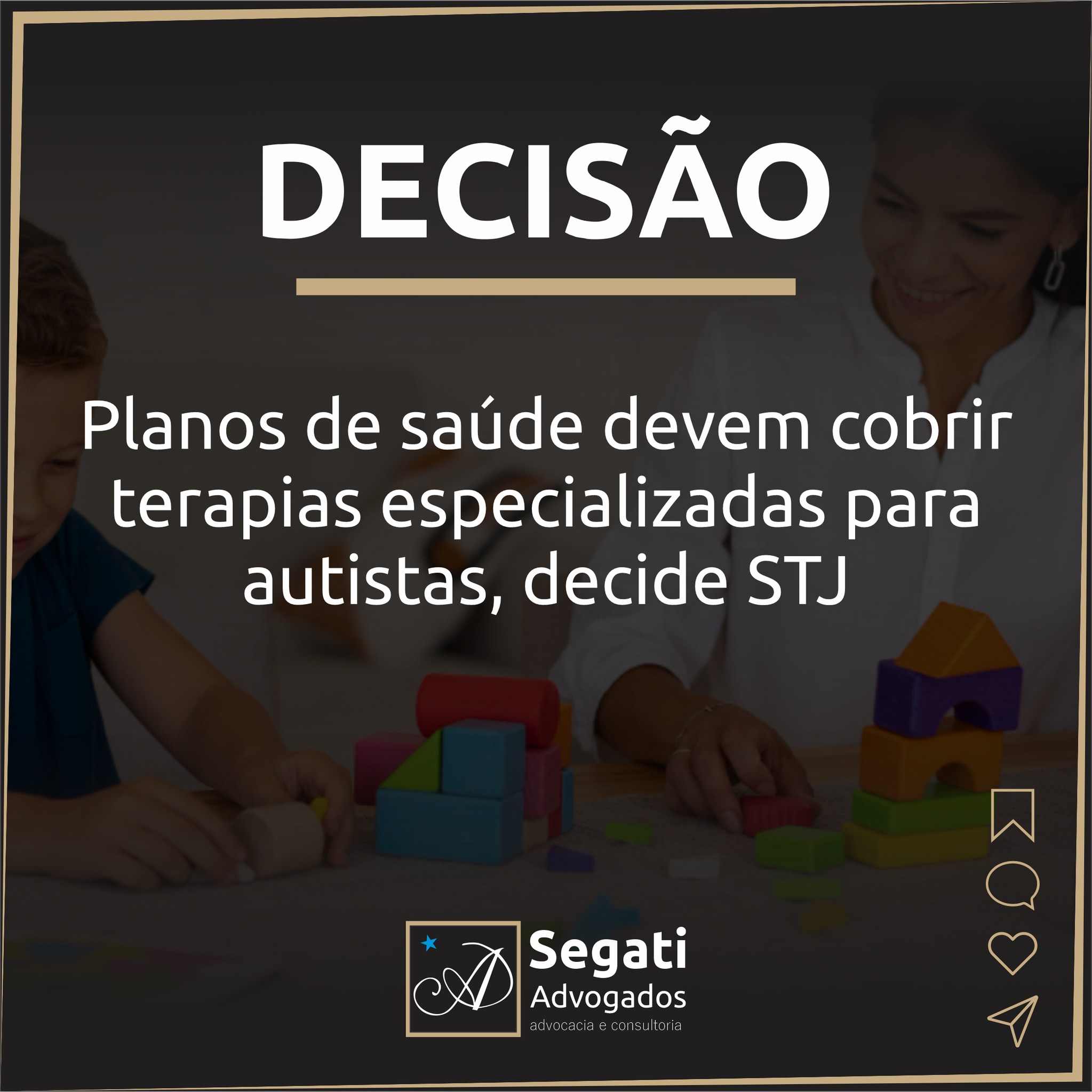 Planos de sa&uacute;de devem cobrir terapias especializadas para autistas, decide STJ